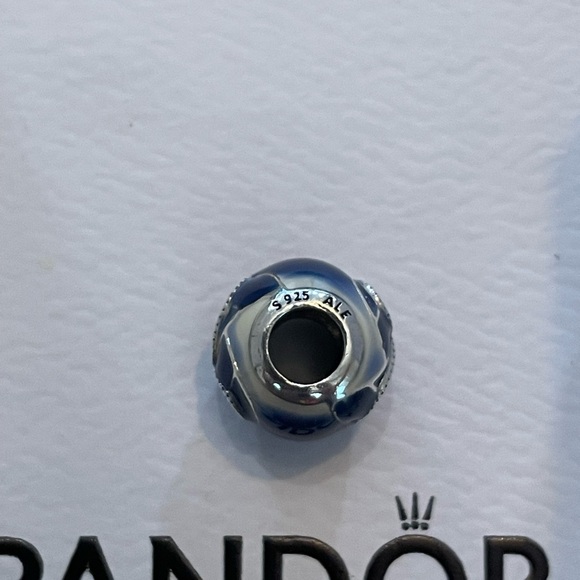 Authentic Pandora Blue wings butterfly charm new retired - Picture 4 of 5